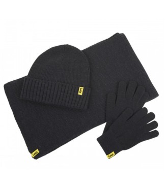 Set Gorro-Bufanda-Guantes Lois Negro