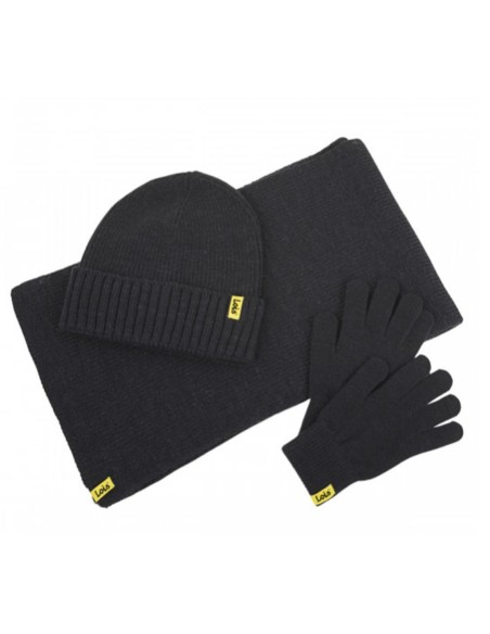 Set Gorro-Bufanda-Guantes Lois Negro Set Gorro-Bufanda-Guantes Lois Negro