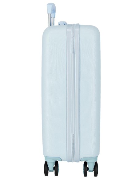 4181111 TROLLEY ABS 55CM. 4R. MERMAID KITTY AZUL CLARO