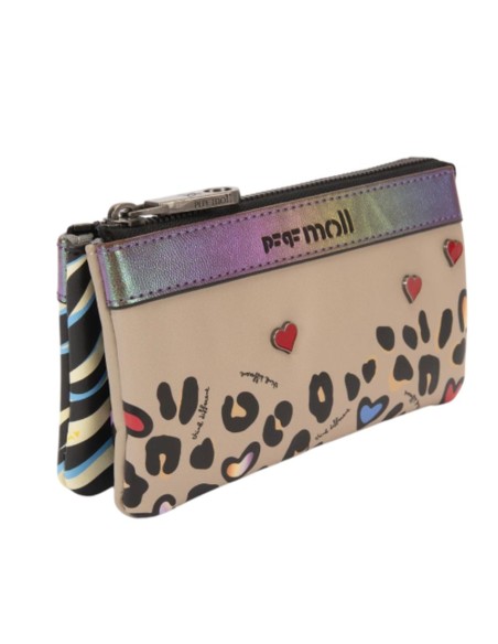 Monedero Triple Mujer Pepe Moll Melodie Print Monedero Triple Mujer Pepe Moll Melodie Print