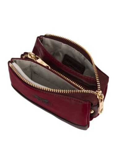 Monedero Triple Mujer Pepe Moll Marisol Burdeos