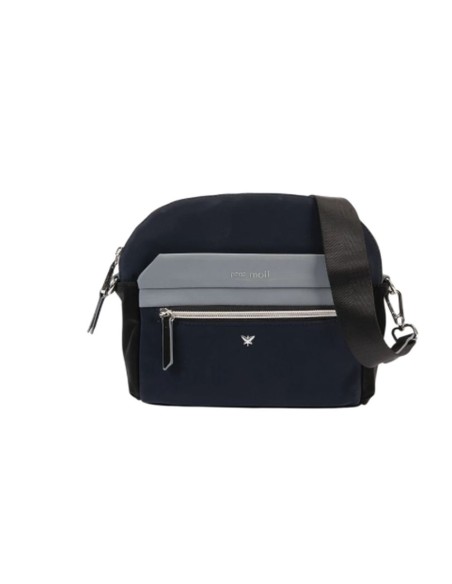 Bolso Bandolera Doble Pepe Moll Veronica Tri-Navy Bolso Bandolera Doble Pepe Moll Veronica Tri-Navy