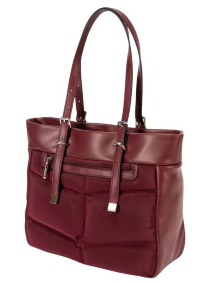 Bolso Doble Asa Pepe Moll Leonor Burdeos Bolso Doble Asa Pepe Moll Leonor Burdeos