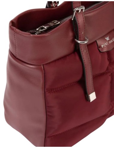 Bolso Doble Asa Pepe Moll Leonor Burdeos