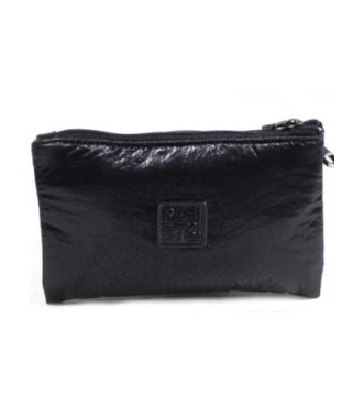 Monedero Triple Mujer Pepe Moll Esperanza Negro