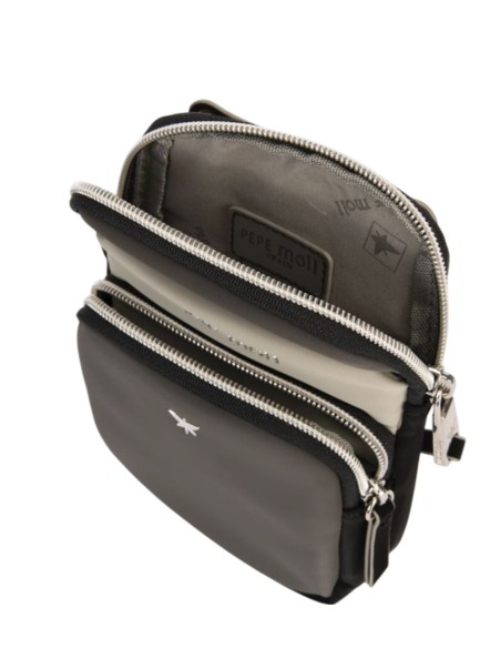 Bolso Portamóvil Pepe Moll Veronica Tri-Gris Bolso Portamóvil Pepe Moll Veronica Tri-Gris