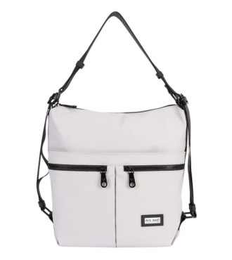 Bolso Mochila Paseo Pepe Moll Carrie Gum Gris