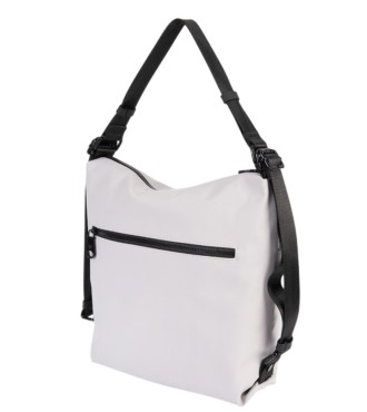 Bolso Mochila Paseo Pepe Moll Carrie Gum Gris 2