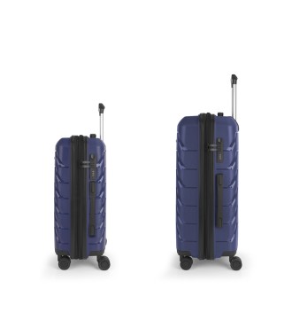 Set 2 Maletas C22-M  Gabol Origami Azul 2