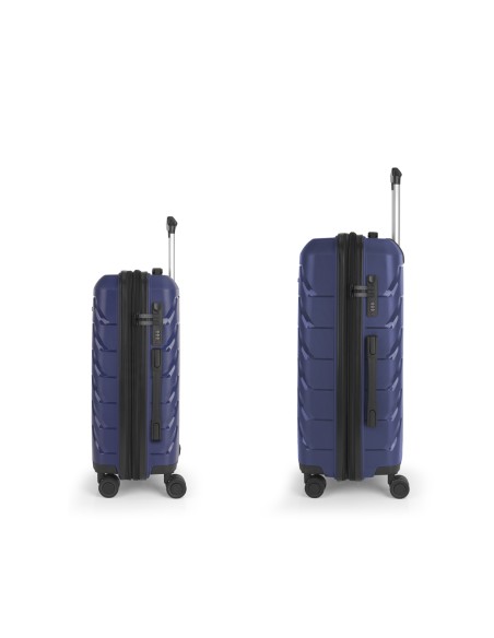 Set 2 Maletas C22-M  Gabol Origami Azul