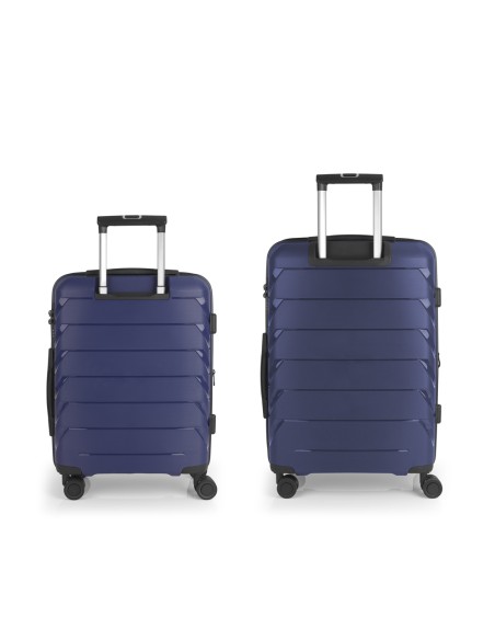 Set 2 Maletas C22-M  Gabol Origami Azul