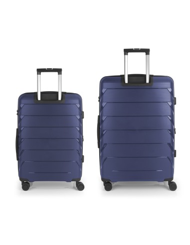 Set 2 Maletas M-L Gabol Origami Azul