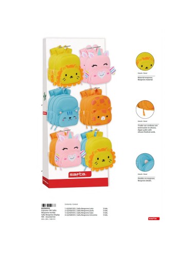 CONTENIDO EXPOSITOR 945 SAFTA NEOPRENO SURT. Complementos...