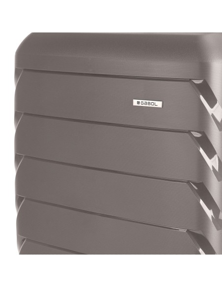 Set 2 Maletas M-L Gabol Origami Piedra Set 2 Maletas M-L Gabol Origami Piedra