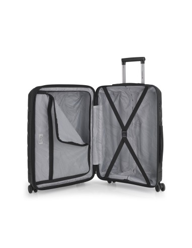 Maleta Trolley Mediano Gabol Origami Negro