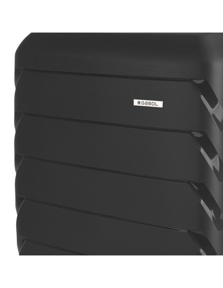 Maleta Trolley Mediano Gabol Origami Negro Maleta Trolley Mediano Gabol Origami Negro