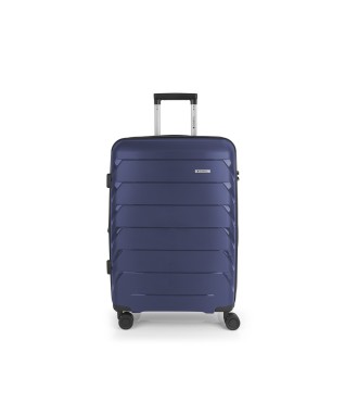 Maleta Trolley Mediano Gabol Origami Azul