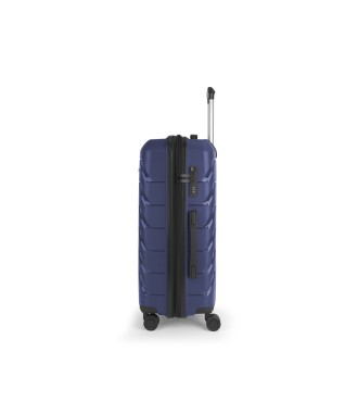 Maleta Trolley Mediano Gabol Origami Azul 2
