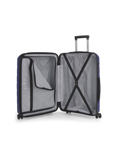 Maleta Trolley Mediano Gabol Origami Azul Maleta Trolley Mediano Gabol Origami Azul