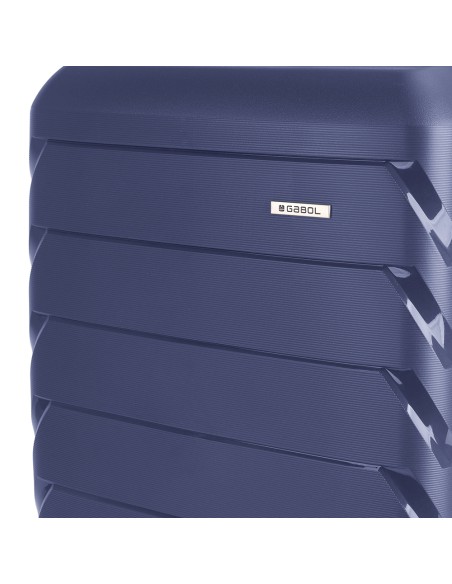 Maleta Trolley Mediano Gabol Origami Azul Maleta Trolley Mediano Gabol Origami Azul
