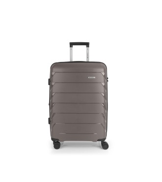 Maleta Trolley Mediano Gabol Origami Piedra