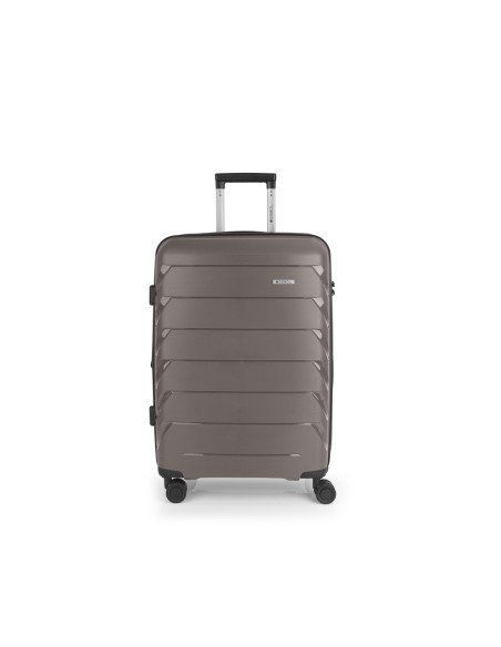 Maleta Trolley Mediano Gabol Origami Piedra Maleta Trolley Mediano Gabol Origami Piedra
