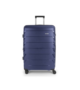 Maleta Trolley Grande Gabol Origami Azul