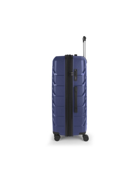 Maleta Trolley Grande Gabol Origami Azul Maleta Trolley Grande Gabol Origami Azul