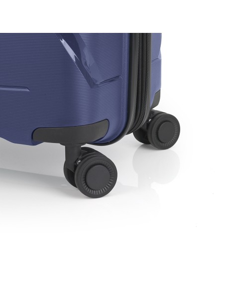 Maleta Trolley Grande Gabol Origami Azul Maleta Trolley Grande Gabol Origami Azul
