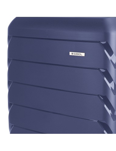 Maleta Trolley Grande Gabol Origami Azul