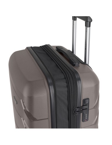Maleta Trolley Grande Gabol Origami Piedra