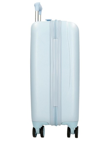 4181311 TROLLEY ABS 50CM. 4R. MERMAID KITTY AZUL CLARO