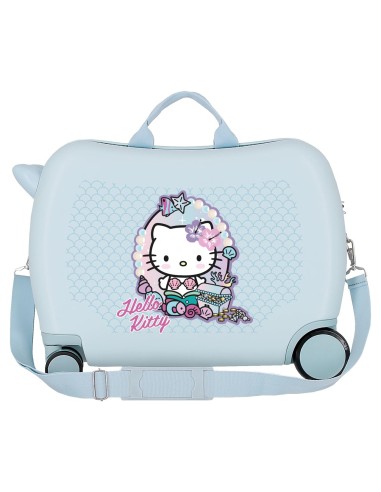 4189811 MALETA INF.ABS 4R.(2 MULTI.). MERMAID KITTY AZUL CLA