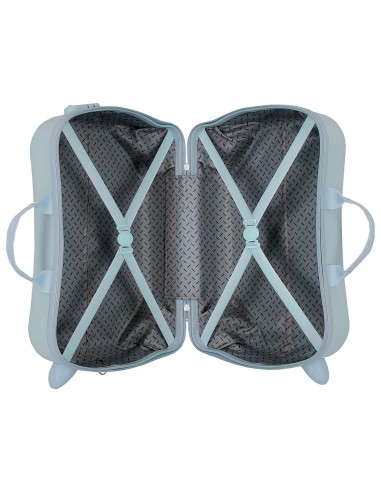 4189811 MALETA INF.ABS 4R.(2 MULTI.). MERMAID KITTY AZUL CLA