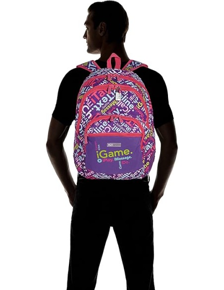 Mochila Escolar iStyle Multicolor Purple | Comprar Mochila Escolar ... Mochila Escolar iStyle Multicolor Purple | Comprar Mochila Escolar ...