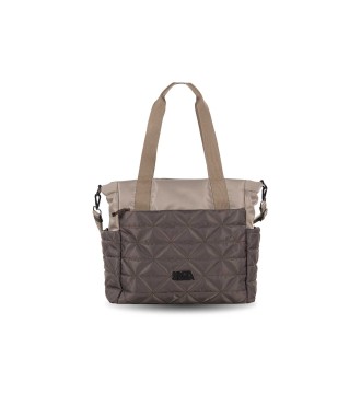 Bolso Doble Asa Señora C/Bandolera Devota & Lomba 251155-02 Taupe
