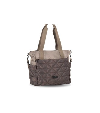 Bolso Doble Asa Señora C/Bandolera Devota & Lomba 251155-02 Taupe 2