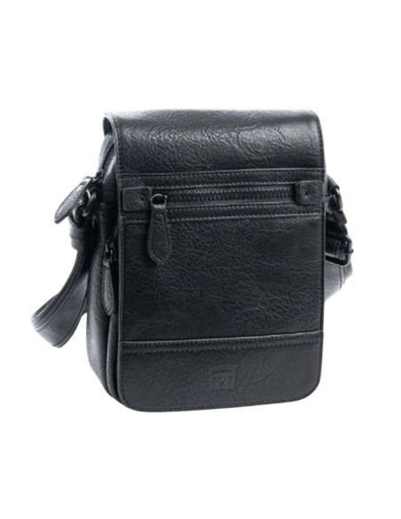 Bolso Bandolera C/Solapa Matties 40101-20 Negro