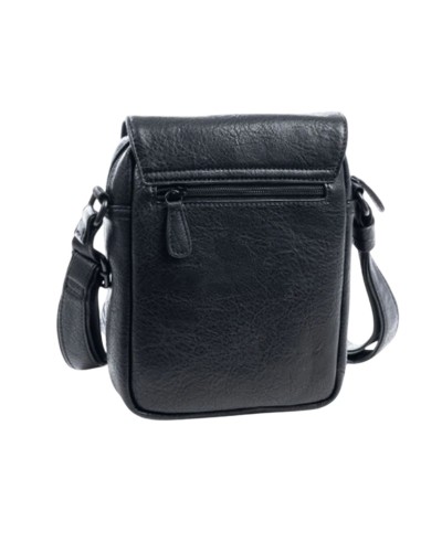 Bolso Bandolera C/Solapa Matties 40101-20 Negro