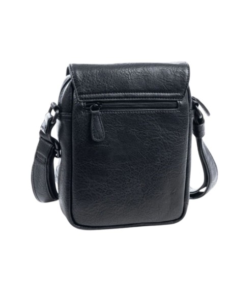 Bolso Bandolera C/Solapa Matties 40101-20 Negro