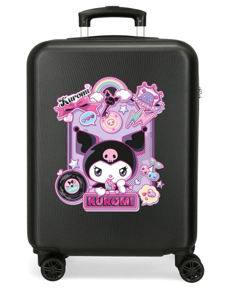 4281111 TROLLEY ABS 55CM.4R. KUROMI WONDER FEST NEGRO 4281111 TROLLEY ABS 55CM.4R. KUROMI WONDER FEST NEGRO