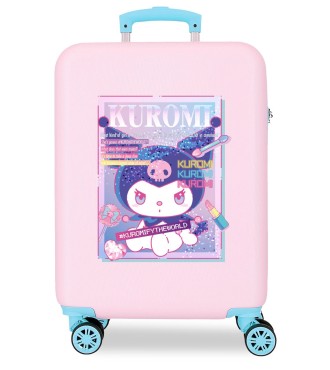 4281115 TROLLEY ABS 55CM.4R. KUROMI CURRENT MOOD ROSA