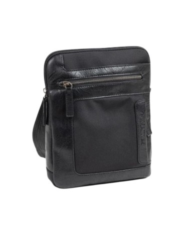 Bolso Bandolera Plano Matties Sport Nylon 40190-20 Negro