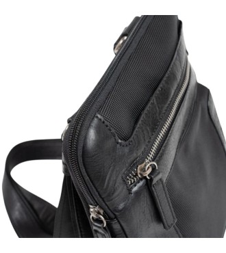 Bolso Bandolera Plano Matties Sport Nylon 40190-20 Negro 2