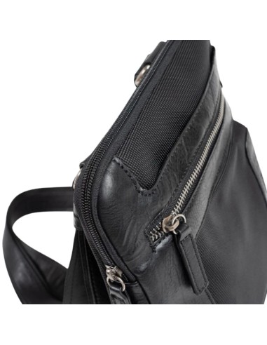Bolso Bandolera Plano Matties Sport Nylon 40190-20 Negro
