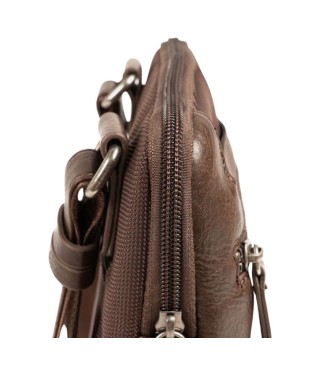 Bolso Bandolera Plano Matties Sport Nylon 40190-80 Marrón 2