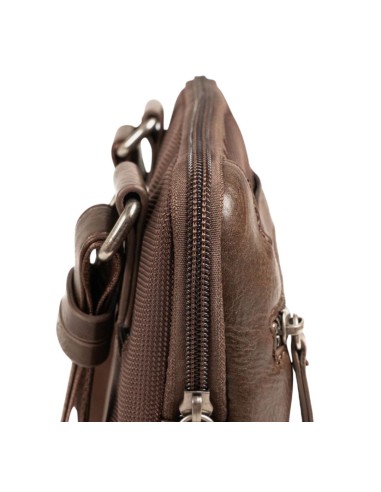 Bolso Bandolera Plano Matties Sport Nylon 40190-80 Marrón