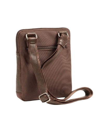 Bolso Bandolera Plano Matties Sport Nylon 40190-80 Marrón