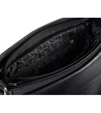 Bolso Bandolera C/Solapa Matties Sport Nylon 40193-20 Negro 2