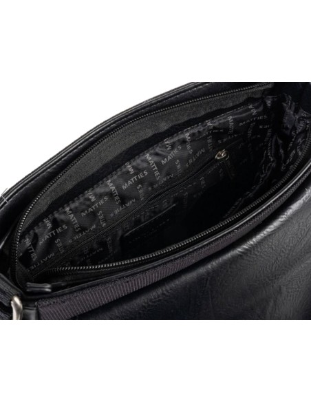 Bolso Bandolera C/Solapa Matties Sport Nylon 40193-20 Negro Bolso Bandolera C/Solapa Matties Sport Nylon 40193-20 Negro